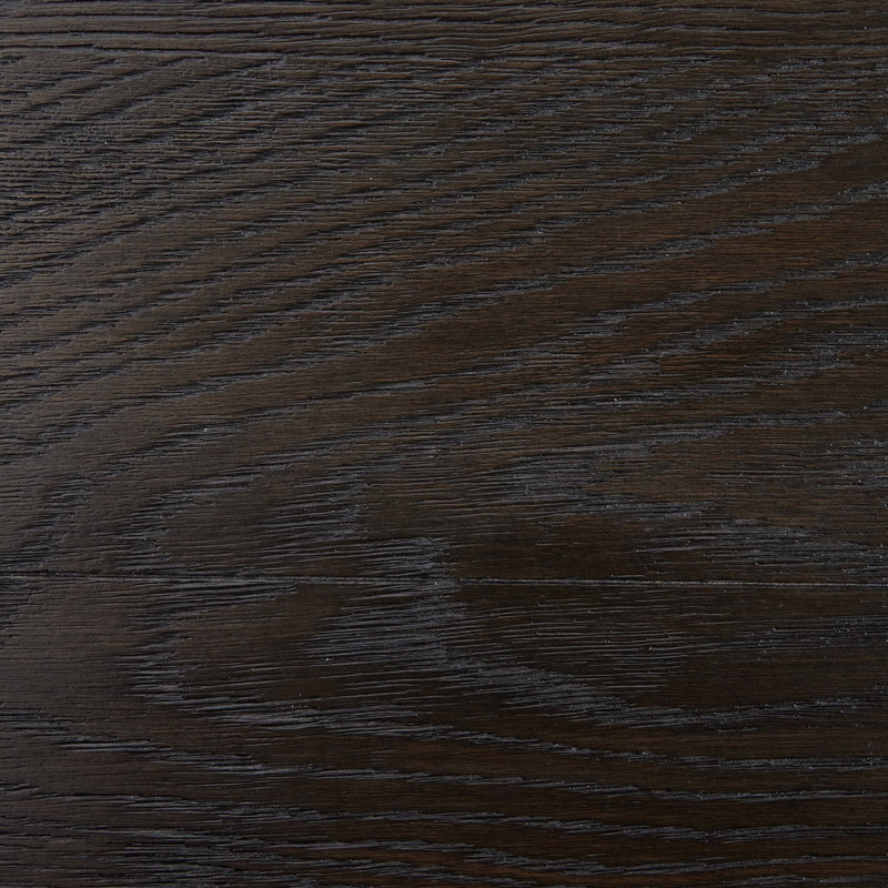 WARBY Console Table, Worn Black Oak