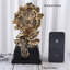 Figurine de lion en grès, statue décorative du roi des bêtes, décoration pour le salon, cadeau de collection pour homme-130174294