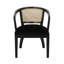 Ensemble de chaises de salle à manger à accoudoirs en velours l 23,5 po x P 21,5 po x H 30,5 po Christopher Knight Home (ensemble de 2)