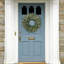 The Holiday Aisle® 24" Snowy Stonington Fir Wreath with Battery Operated LED Lights