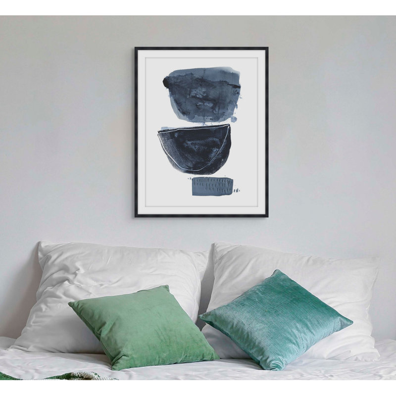 Rain And Noodles 4 Framed Watercolour Painting Print, 27.75" H x 21.75" W