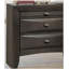 Table de chevet grise 1pc-205454575