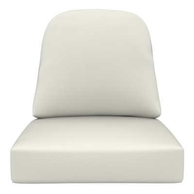Siège / dossier en rotin 22 po x 24 po x 5 po Arthor Sunbrella, coussin de remplacement pour mobilier d'extérieur Alexandria