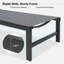 Chaise longue d'extérieur avec table Reivo-1236226324