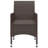 Dining Set Solid Acacia Wood Medium Durable-821234143