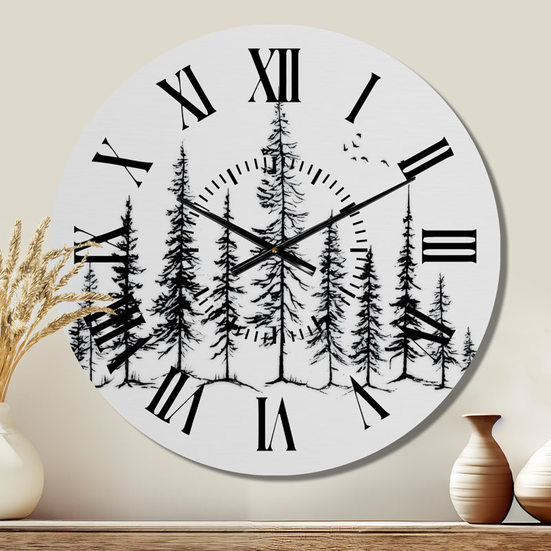 Horloge murale pin, Petit