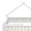 Lits plateforme Woodhouse avec DEL, tablettes de rangement, tiroirs et garde-corps-489242480