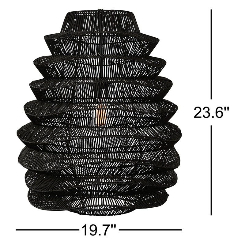 Barlow 1 - Light Pendant, Black