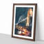 Sydney Harbour Bridge Australia Abstract - Picture Frame Painting Print-56738566-56738568