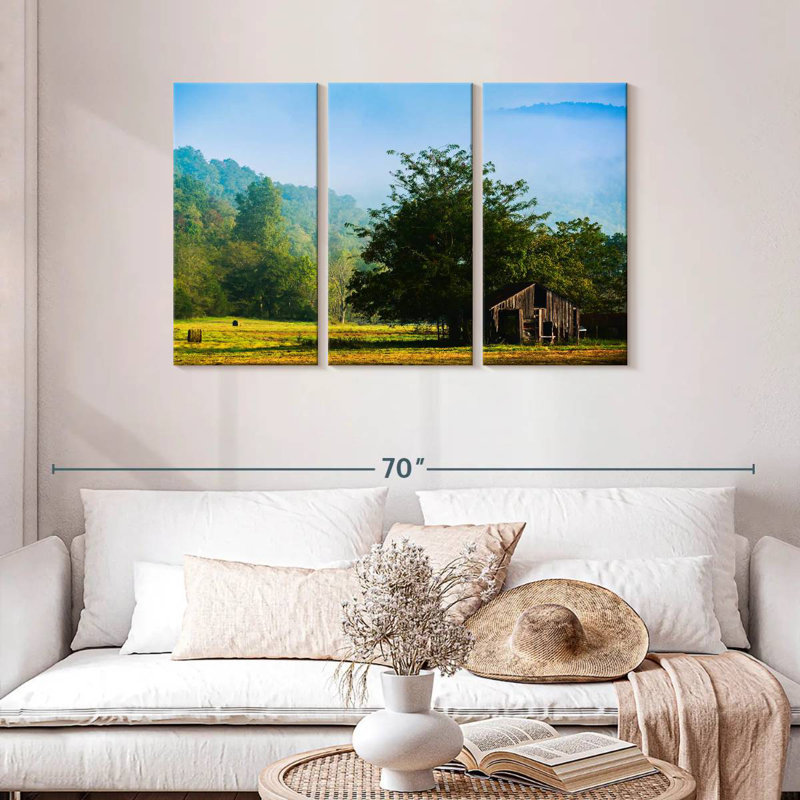 Lilie Old Ozarks Barn, 28" H x 45" W