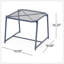 TABLE D'APPOINT H 15,5 po ELBA-1318620115