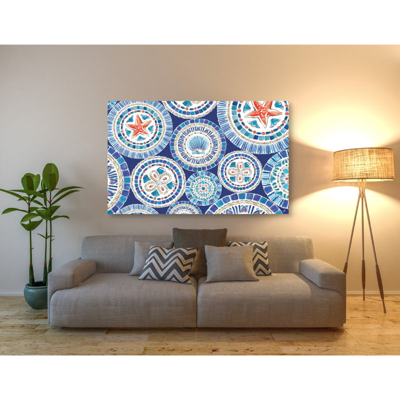 «Maritime XV» par Daphne Brissonet, art mural sur toile, H 40 po x l 60 po x P 1,5 po