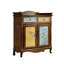 Banc de rangement pour chaussures en bois brun