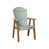Green Gray/Antique Mahogany