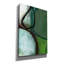 «Green Abstract» par Linda Woods, art mural sur toile-24810547