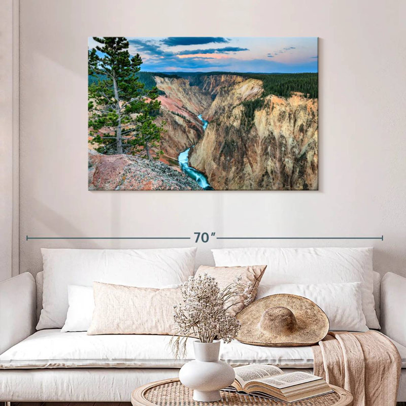 Alvord Yellowstone Grand Canyon, H 30 po x l 45 po