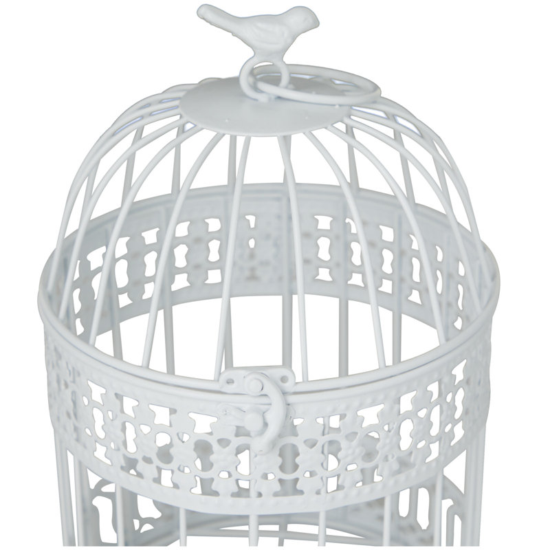 Ensemble de cage à oiseaux 2 pièces Armbrecht, Blanc