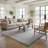 Chaki Duggans Machine Washable Oil Green / Dark Gray / Black Area Rug-768233567-769093940