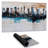 Buildings on the horizon - 14.00"x24.25" Desk mat