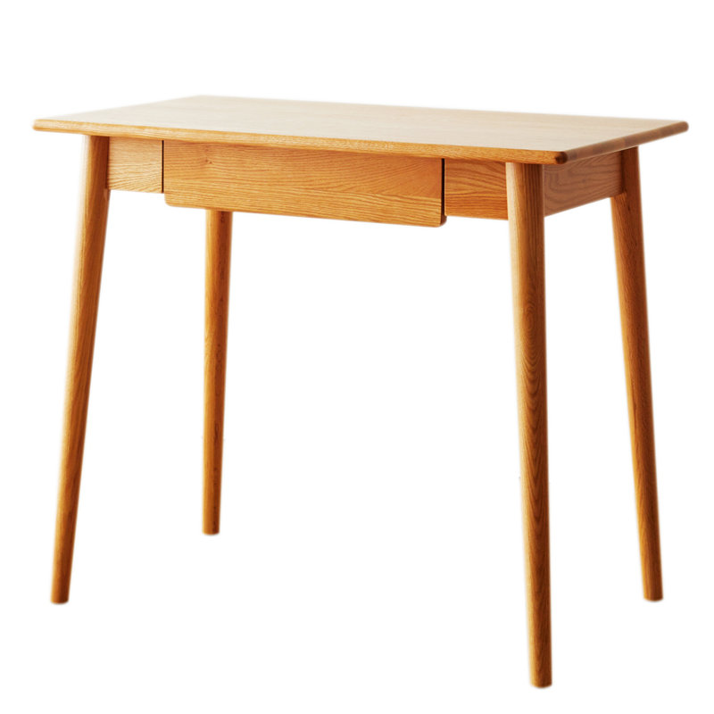 Meuble-lavabo en bois massif avec bureau 100% bois massif Jakorian