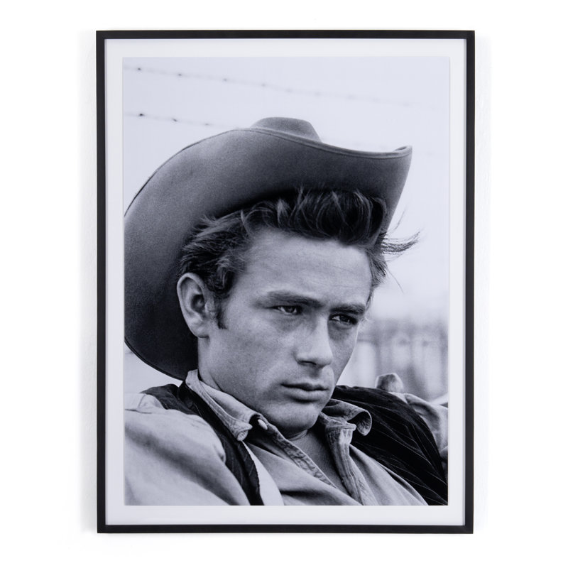 James Dean Print by Getty Images, 24" H x 18" W x 1.5" D