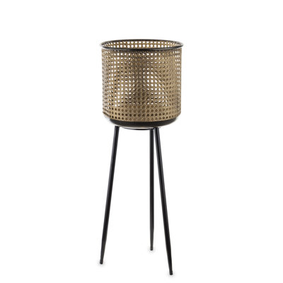 Aliane Metal Pot Planter