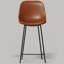 26" Faux Leather Upholstered Bar and Counter Stools-988179570