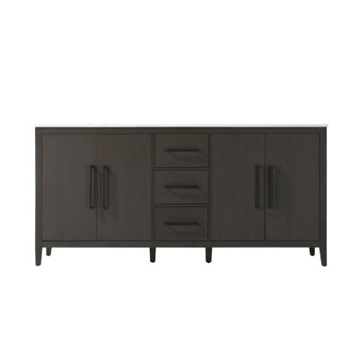 Meuble-lavabo double 72 po
