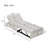 Versatile Folding Ottoman Bed with Storage and USB Port for Various Rooms-814997027