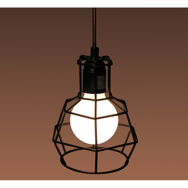 Luminaire suspendu géométrique 1 lumières simple Caulfield