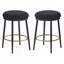 Tabourets de comptoir en bois rembourrés Farmhouse-1354652559