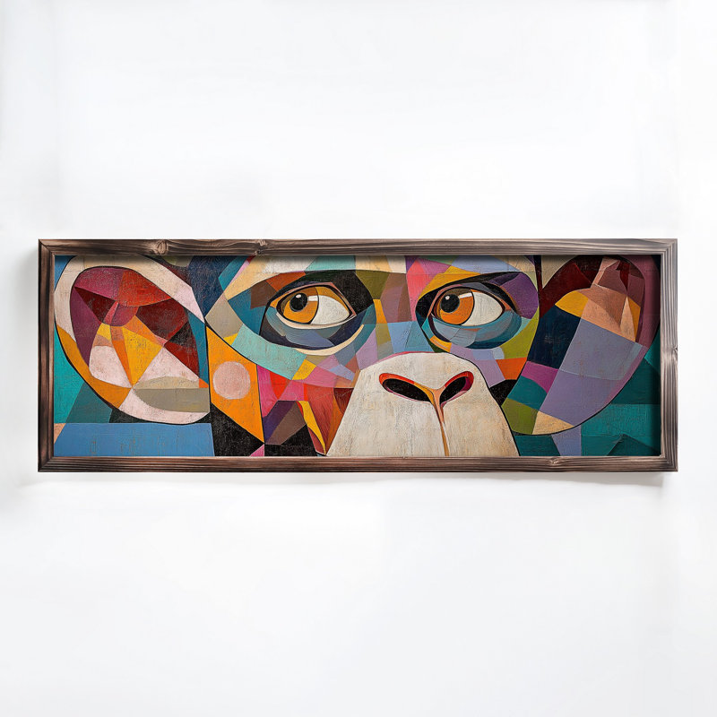Elegant Decorative Framed MDF Painting, 15.7 x 47.2 x 0.1 inches | 100% MDF with 3 mm Thickness, 100% Pine Wood Frame | UV Printed Artwork for Home Decor, Living Room, Office, Modern Aesthetic