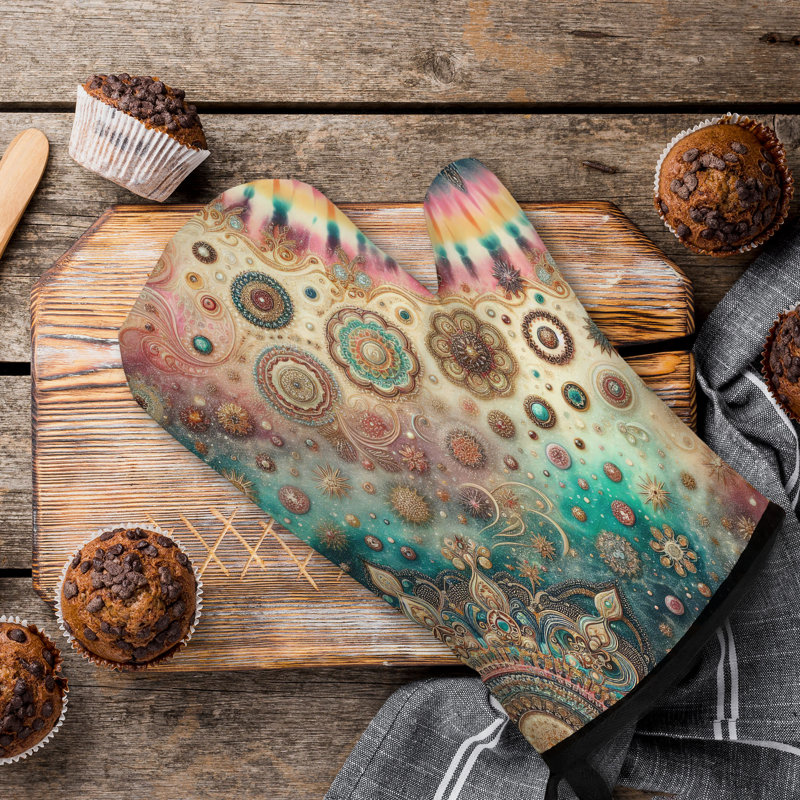 Sergé en coton Sparkling Tie-Dye Fun Oven