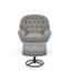 Azura Swivel Accent Chair with Footstool-1069433648