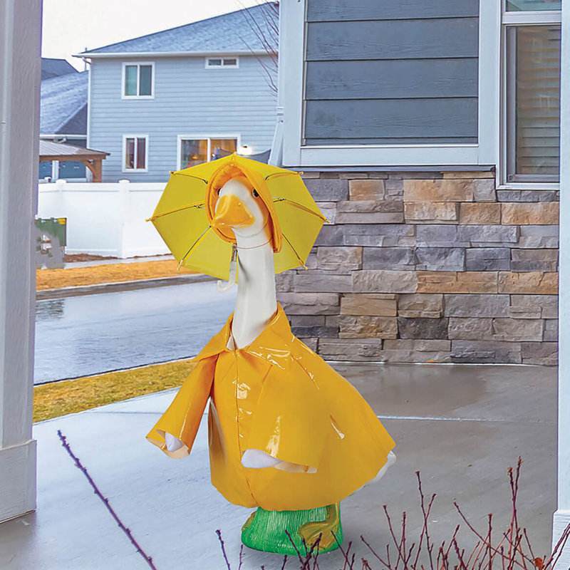 Raincoat Large Goose Outfit