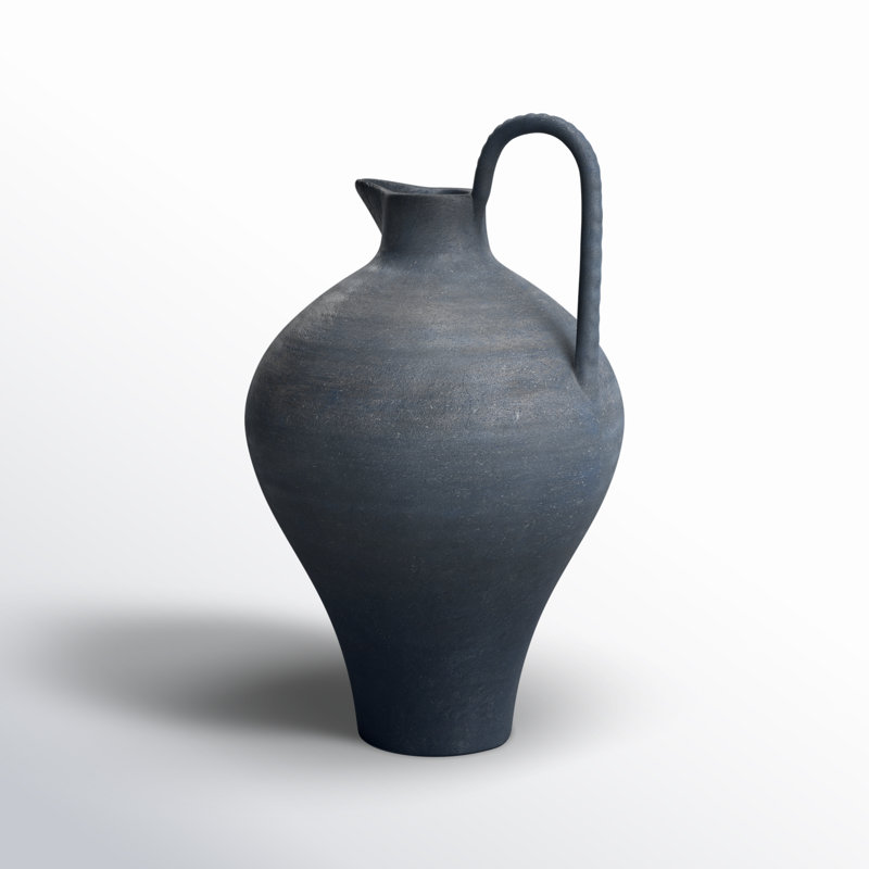 Janaii 14'' Handmade Ceramic Table Vase