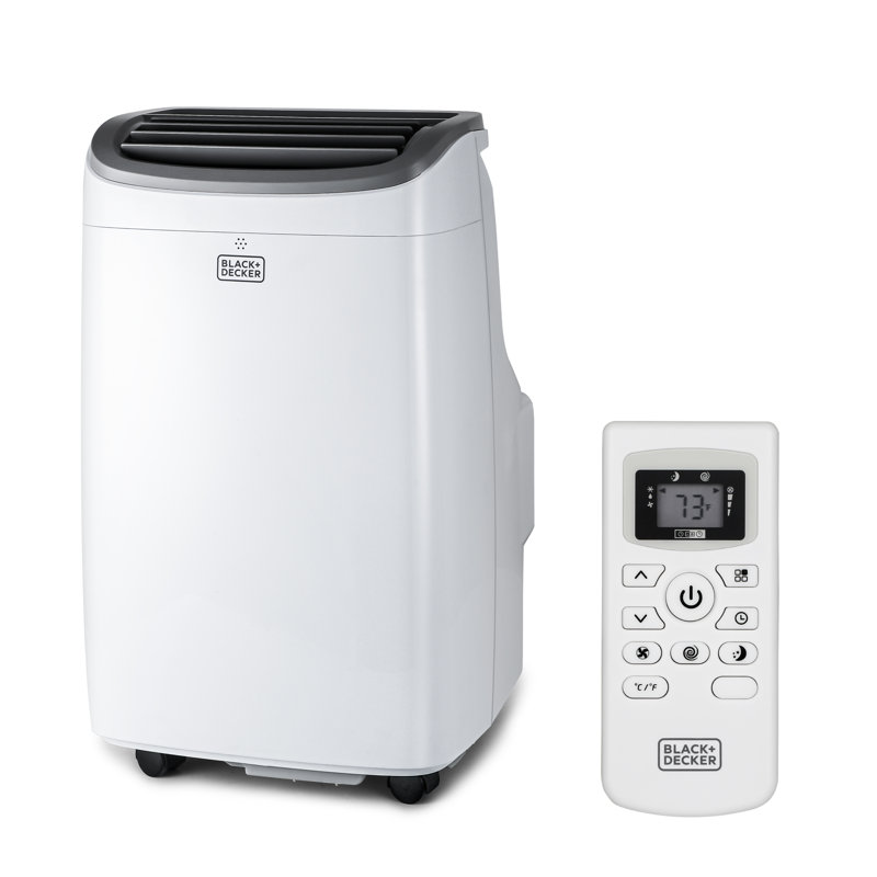 BPACT Series Black+Decker Air Conditioner, 10,000 BTU Air Conditioner Portable for Room up to 450 Sq. Ft., 3-in-1