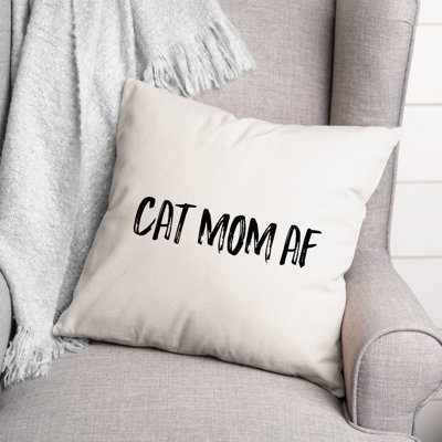 Coussin Cat Mom Af