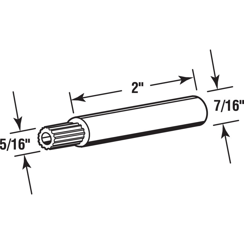 Prime-Line Diecast Handle Extension