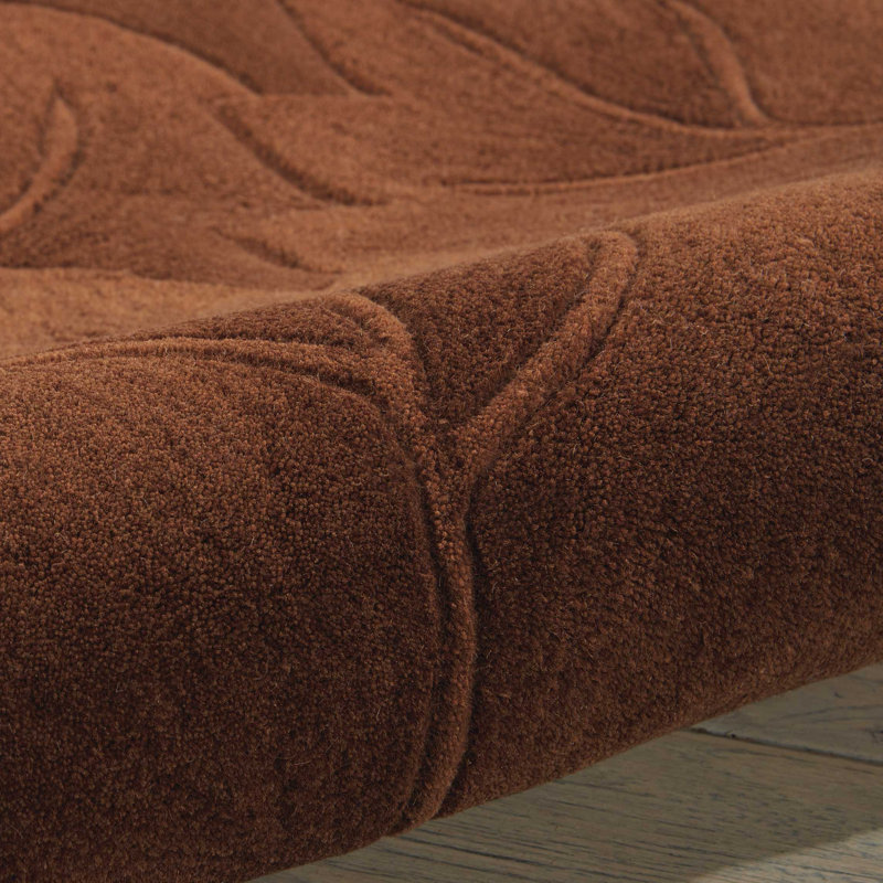 Quella Viscose Floral Indoor Rug, Rectangle 9'6" x 13'6"
