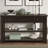 48'' Solid Pine Wood Top Console Table, Modern Entryway Sofa Side Table With 3 Storage Drawers And 2 Shelves. Easy To Assemble-1334611863