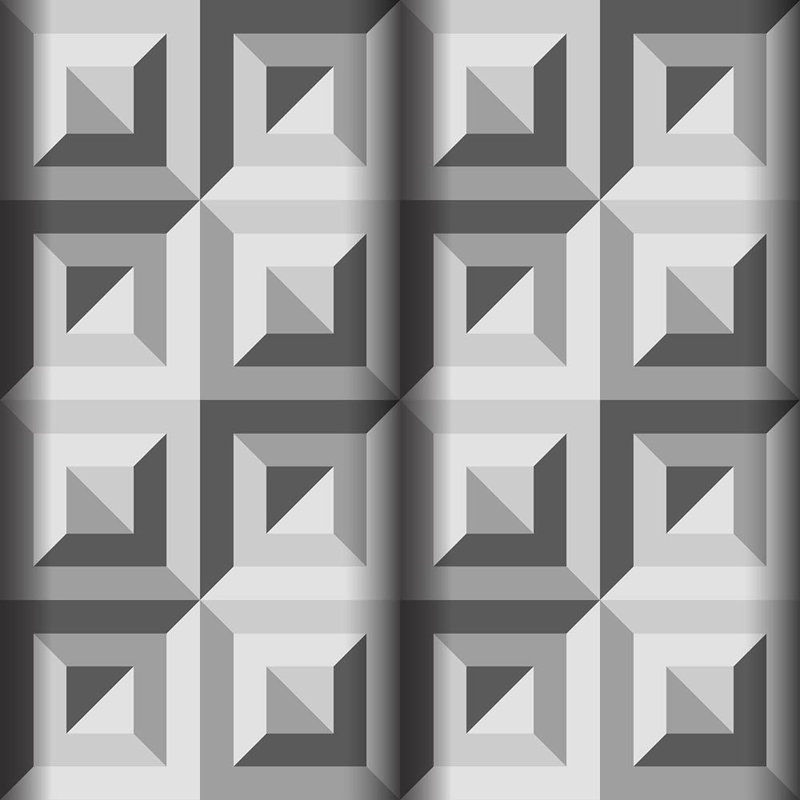 Concentric Squares Peel & Stick Wallpaper N08227