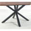 Table extensible, table de salle à manger, table de bureau, table basse, pieds en métal, plateau en MDF, 120/160 / 200x120x75cm-1220383713