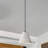 Traub 10" LED Pendant in Cement-308959440