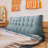 Linen Bed Rest Back Contour Headboard Wedge Reading Pillow-93172342-93547051
