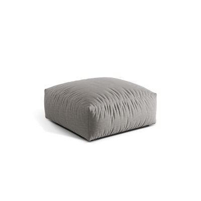 Carlens 106cm Wide Solid Colour Pouffe Ottoman