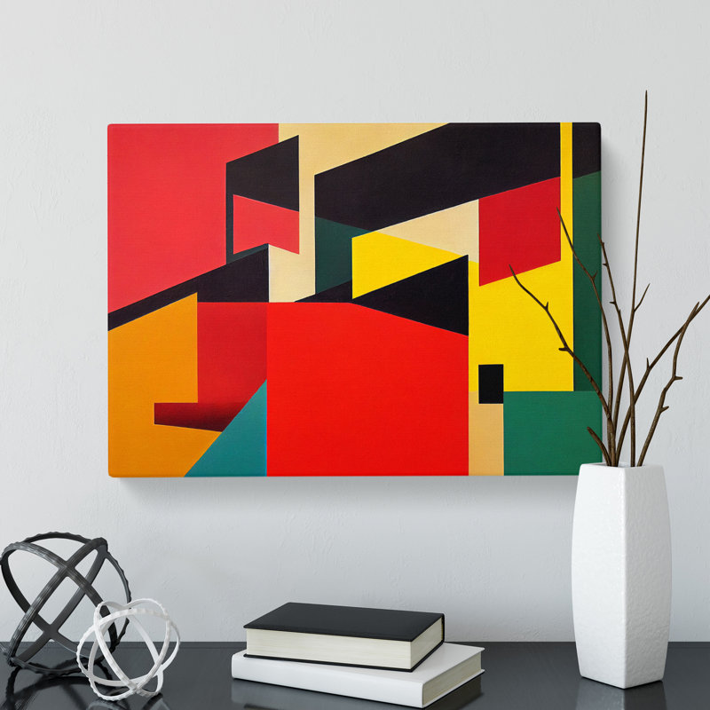 Suprematism Art Vol.2 - Wrapped Canvas, 50cm H x 76cm W x 3cm D
