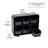 Mind Reader Tea Bag Organizer, Tea Station Organizer, Countertop Storage, Kitchen, Plastic, Black