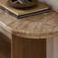 Terry 74'' W Marble Console Table