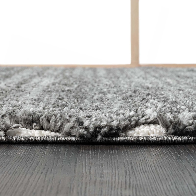Tapis gris et crème Talas